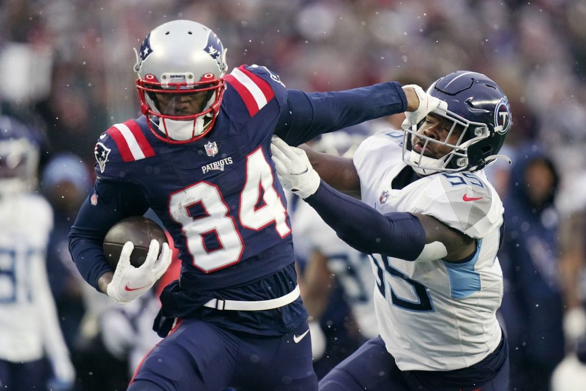 Patriots WR Kendrick Bourne
